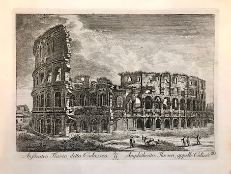 Parboni Achille (1783-1841) Anfiteatro Flavio, detto Colosseo 1830 ca. Roma